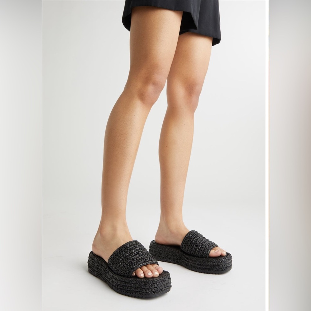 Open Edit Gisella Platform Slide Sandal
